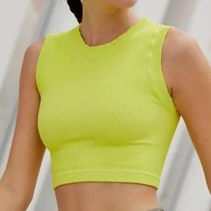 FP Movement Happiness Runs Muscle Tank, Size XS/S, Yellow